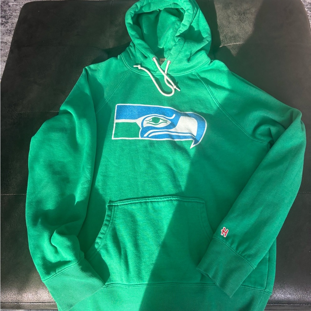Homage Green Hoodie with Logo